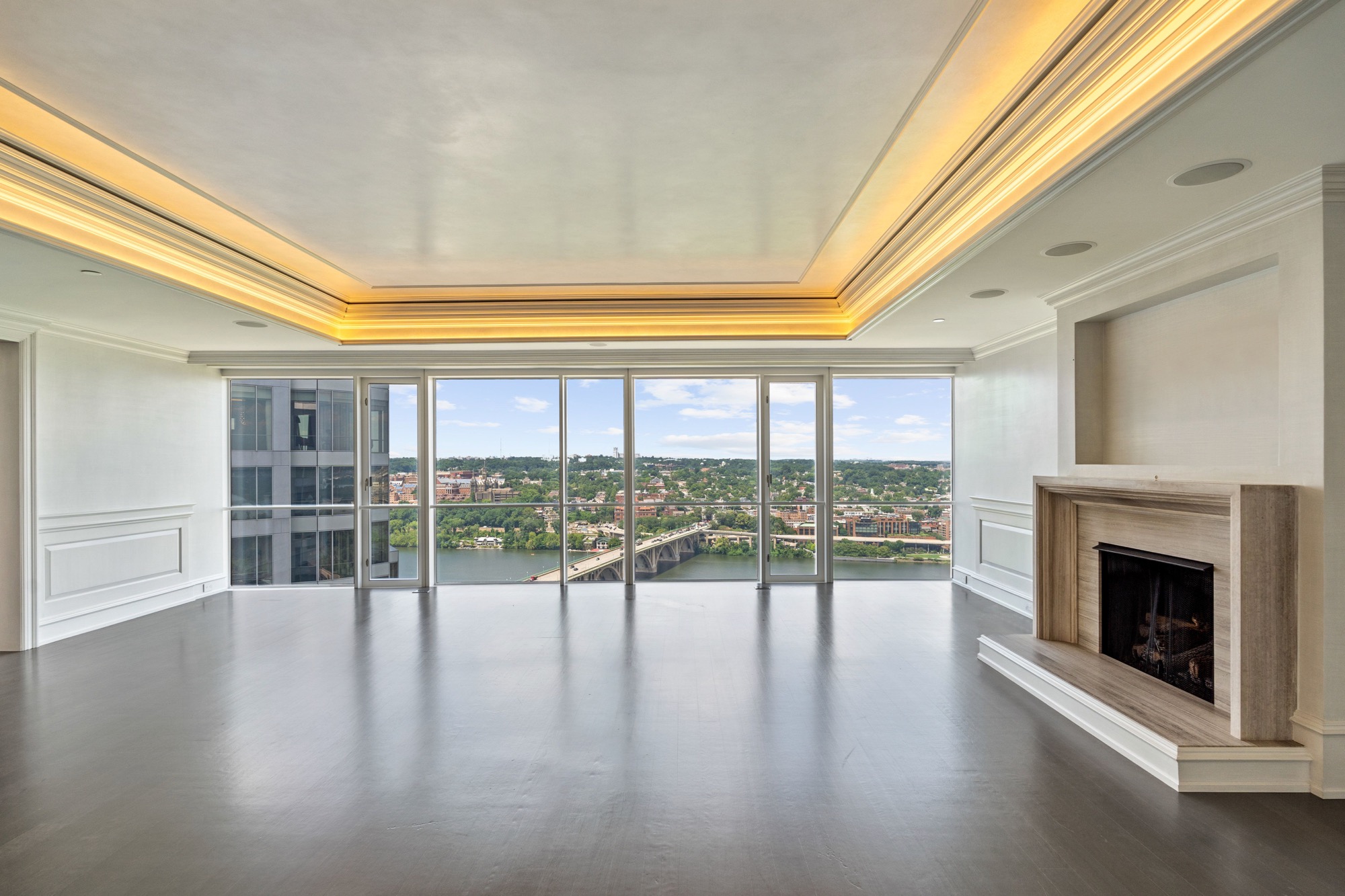 View of Penthouse With Iconic Washington DC Views | The Georgetown Dish